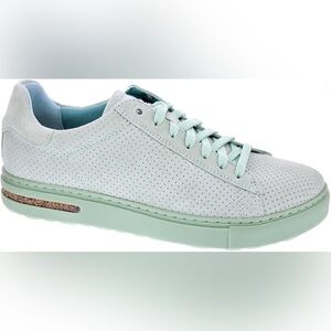 Birkenstock Mint Perforated Leather Sneaker